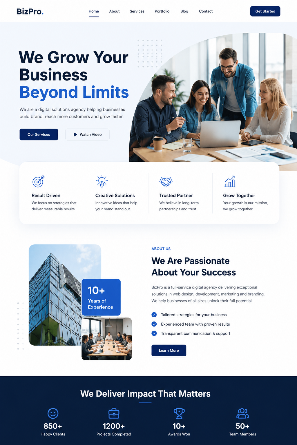 Business Website
