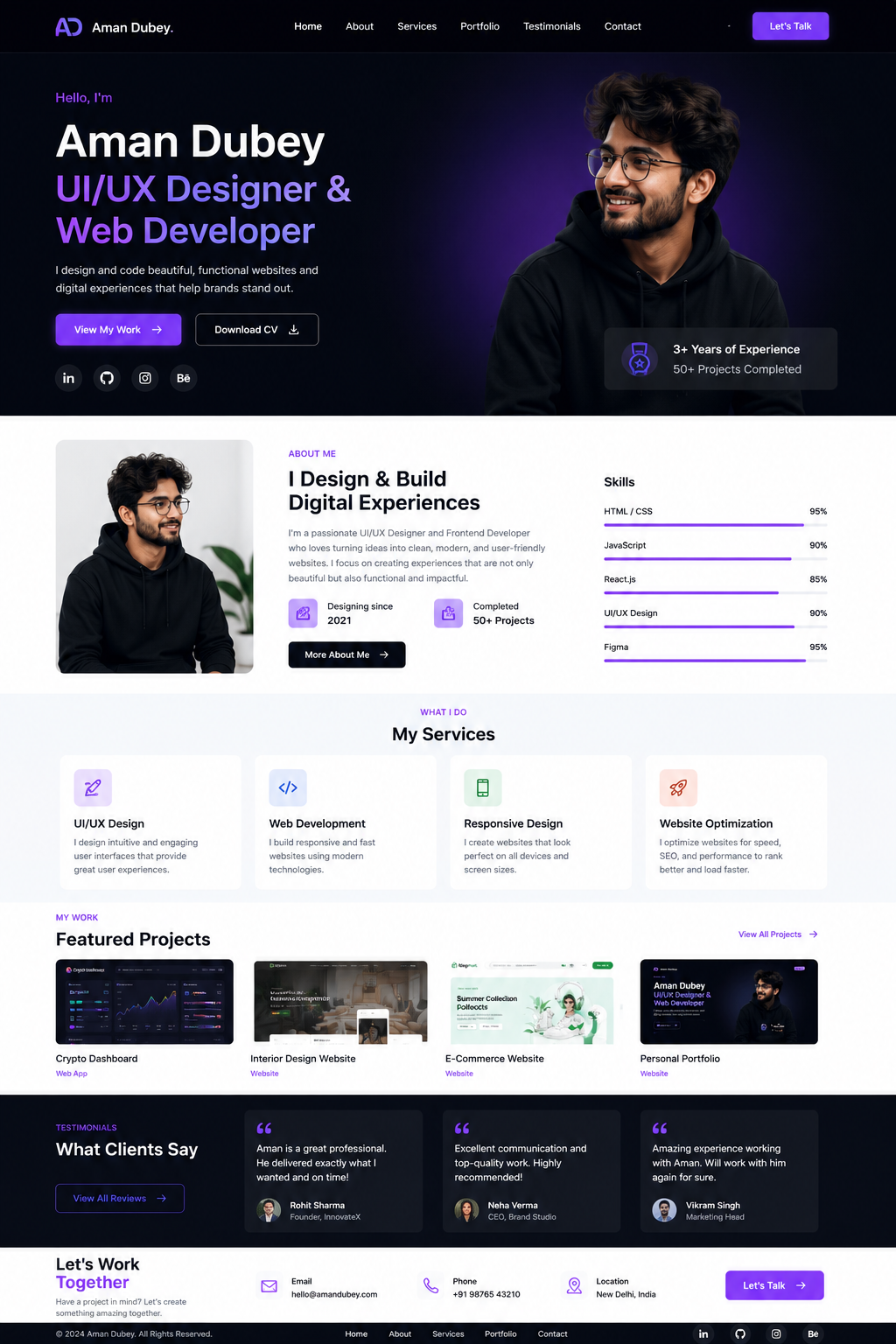 Portfolio Website
